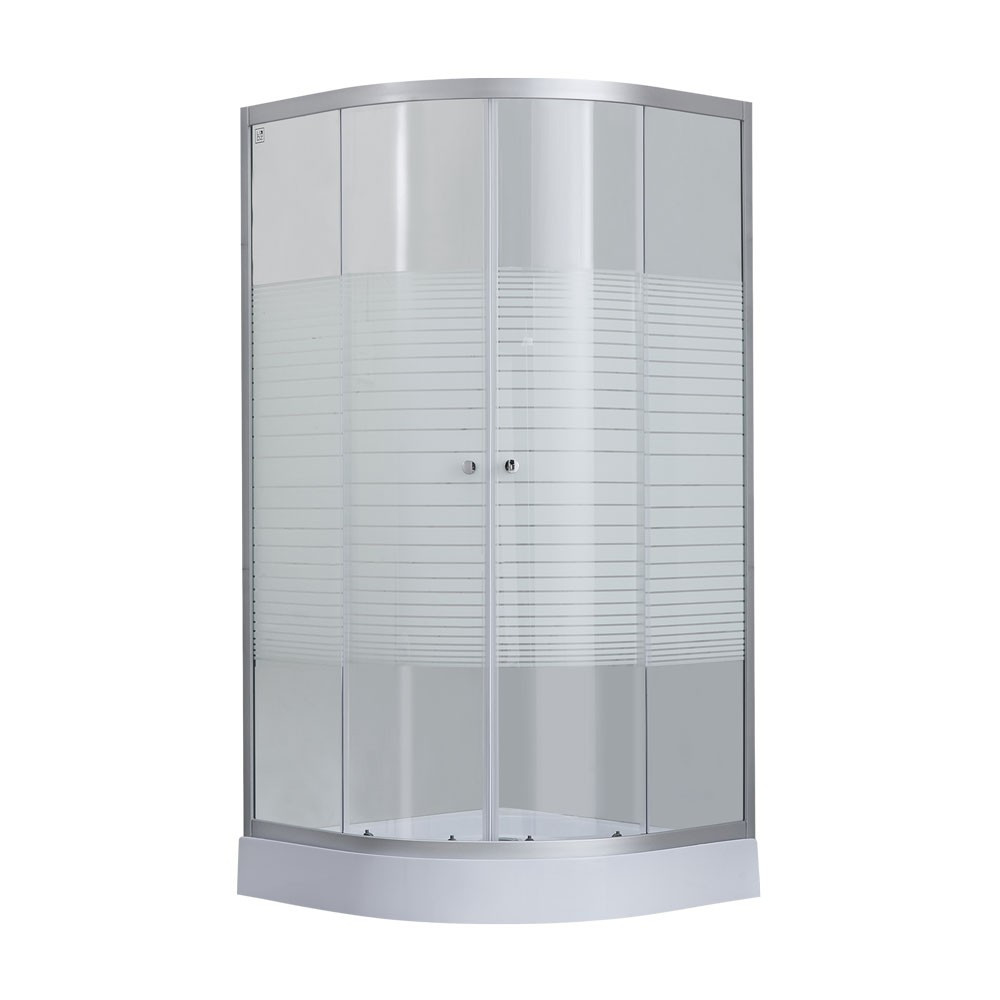 

Душевая кабина Lidz Wieza SC80x80.SAT.LOW.L, стекло Linie 4 мм