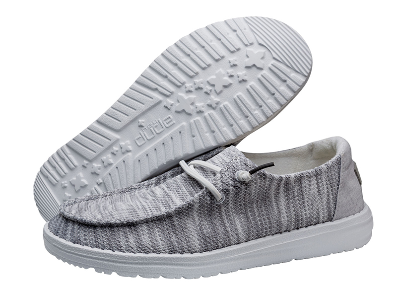 

Женские мокасины деми Hey Dude WENDY SOX GLACIER GREY Серый р.41 (27,0 см.)