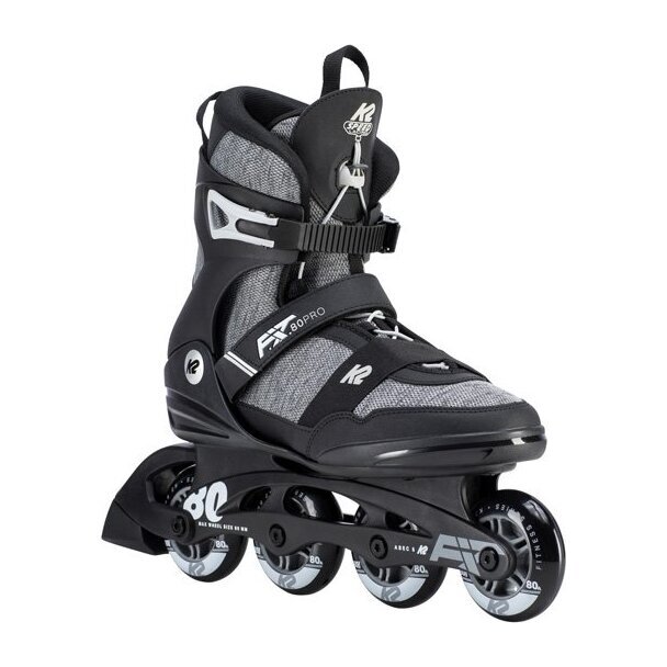 

Ролики K2 F.I.T. 80 Pro Grey Black 2021 (43,5)