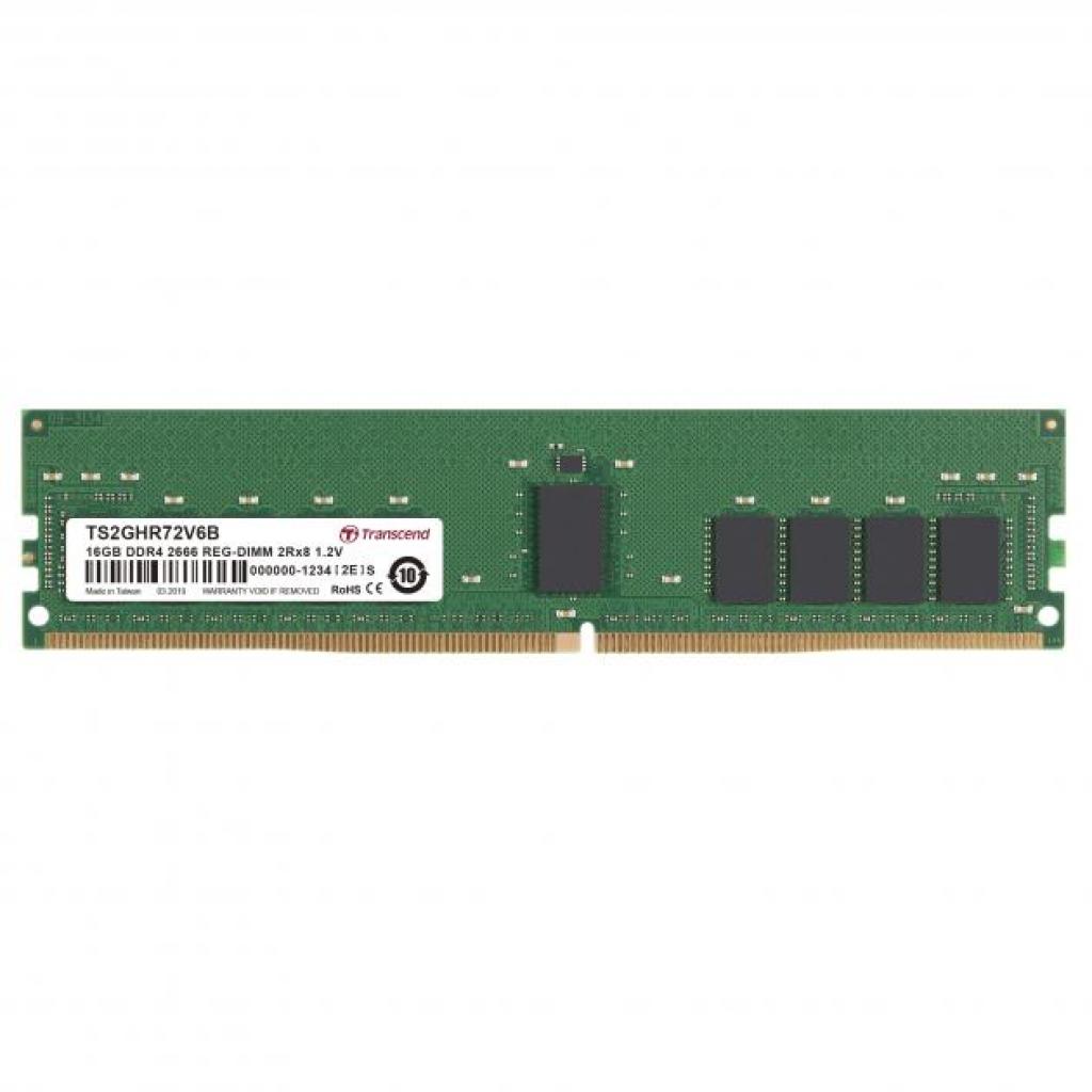 

Модуль памяти для сервера DDR4 16GB ECC RDIMM 2666MHz 2Rx8 1.2V CL19 Transcend (TS2GHR72V6B)