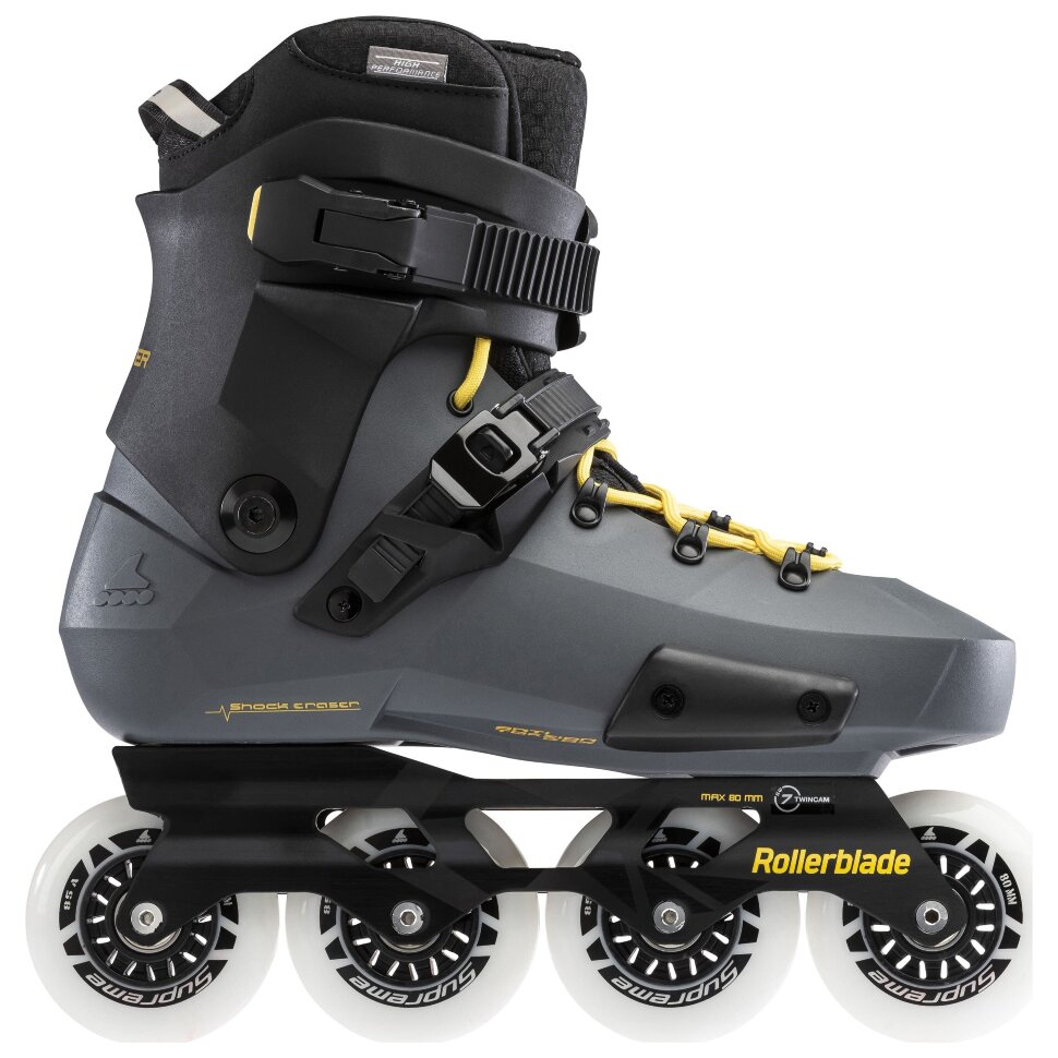 

Ролики Rollerblade Twister Edge Anthracite Yellow 2021 (42,5)