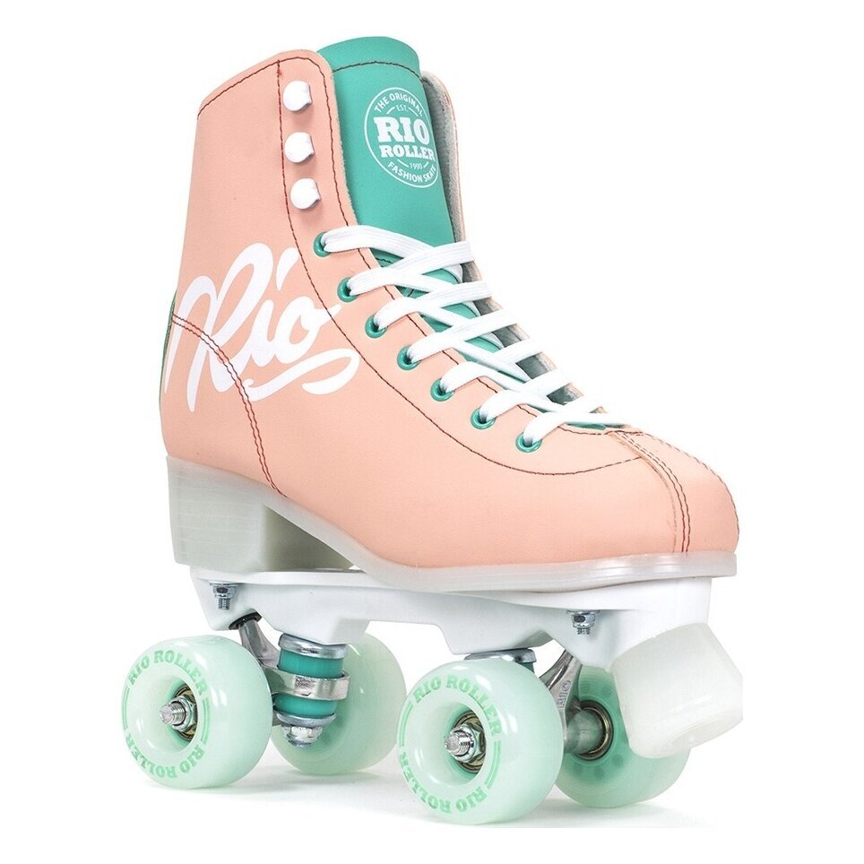 

Ролики Rio Roller Script Peach-green (Персиково-зелёный, 40.5)
