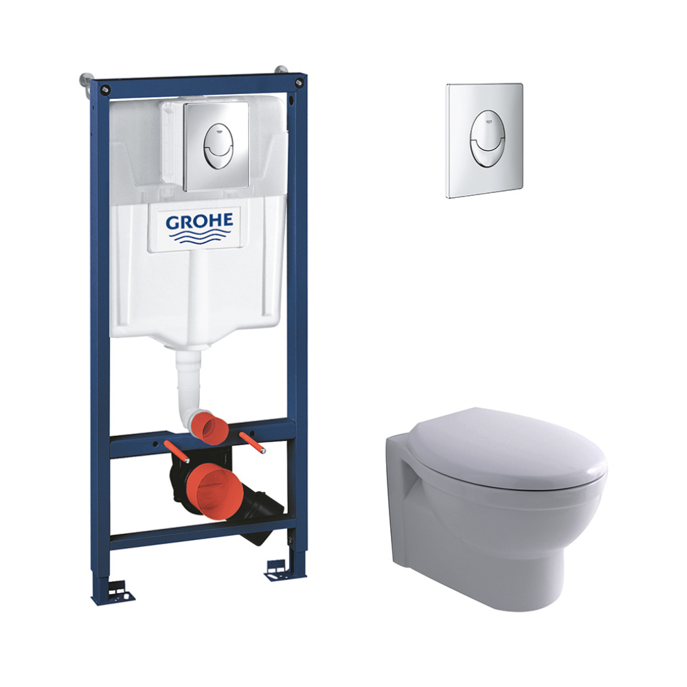 

Набор унитаз Azzurra Cult XCU100B1SOSP с сиденьем Azzurra Cult XCU1800F + инсталляция Grohe Rapid SL 38721001