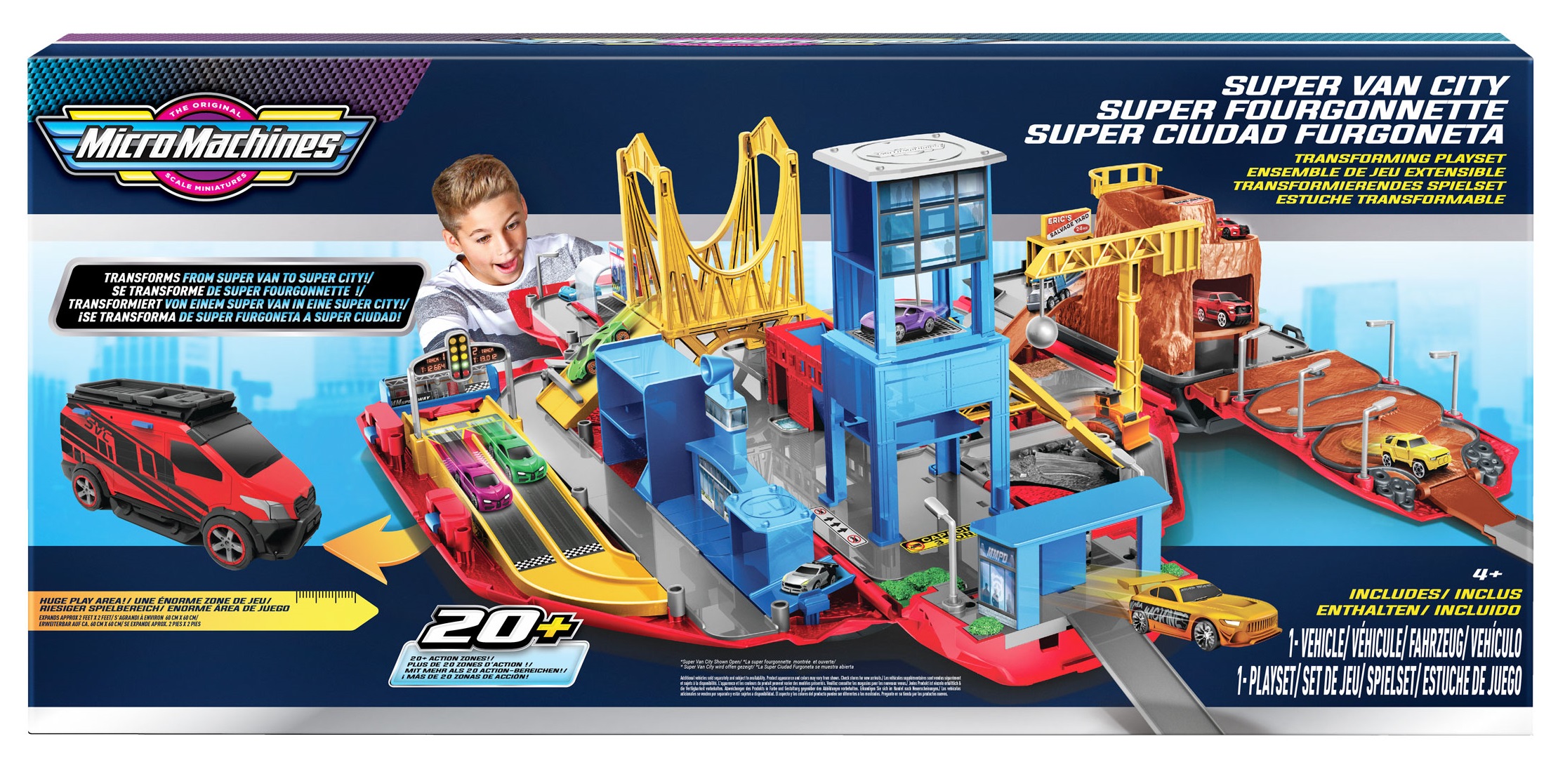 

Іграшковий набір Micro Machines Трансформер-Місто з машинкою (INTL) (6606077)