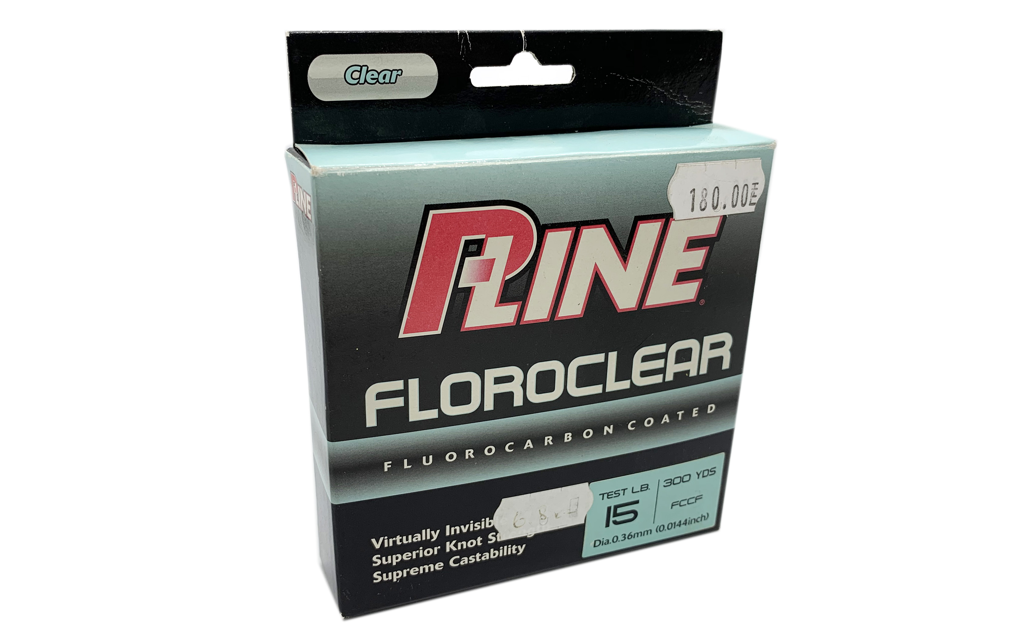 

Флюорокарбон P-Line Floroclear 15lb 275м 0.36мм