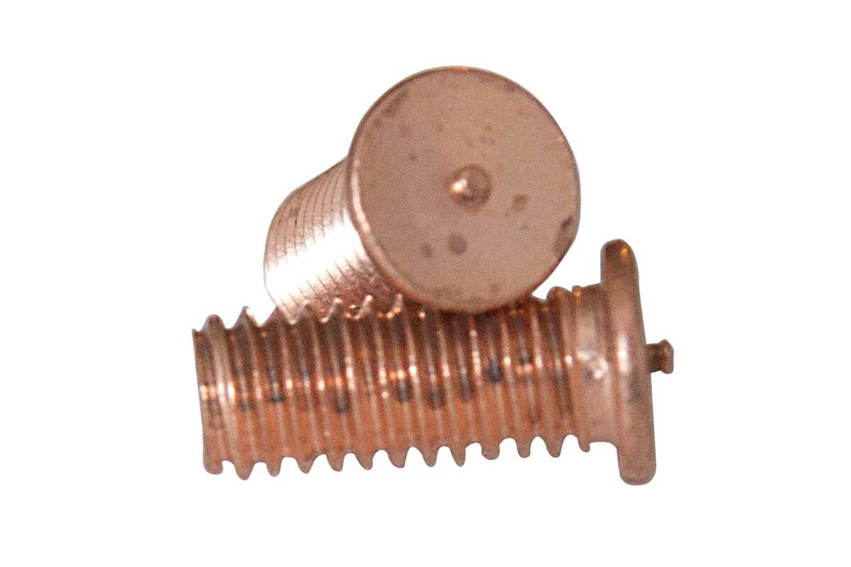 

Гвинт ISO 13918-PT M3x10 4,8 обміднений, 1000 шт.