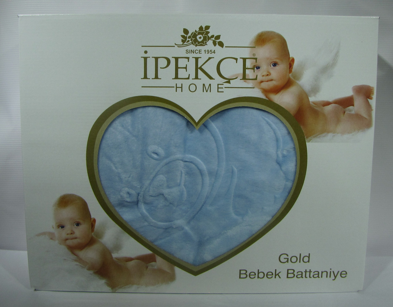 

Плед Ipekce Home Микрофибра 100x120 см Синий