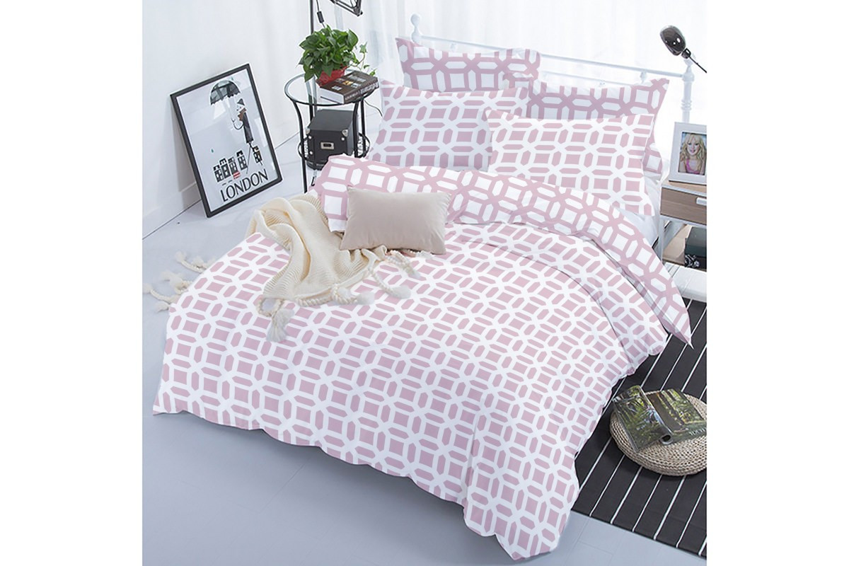 

Комплект постельного белья "ТЕП" полуторный 330 Lilac Love 70x70