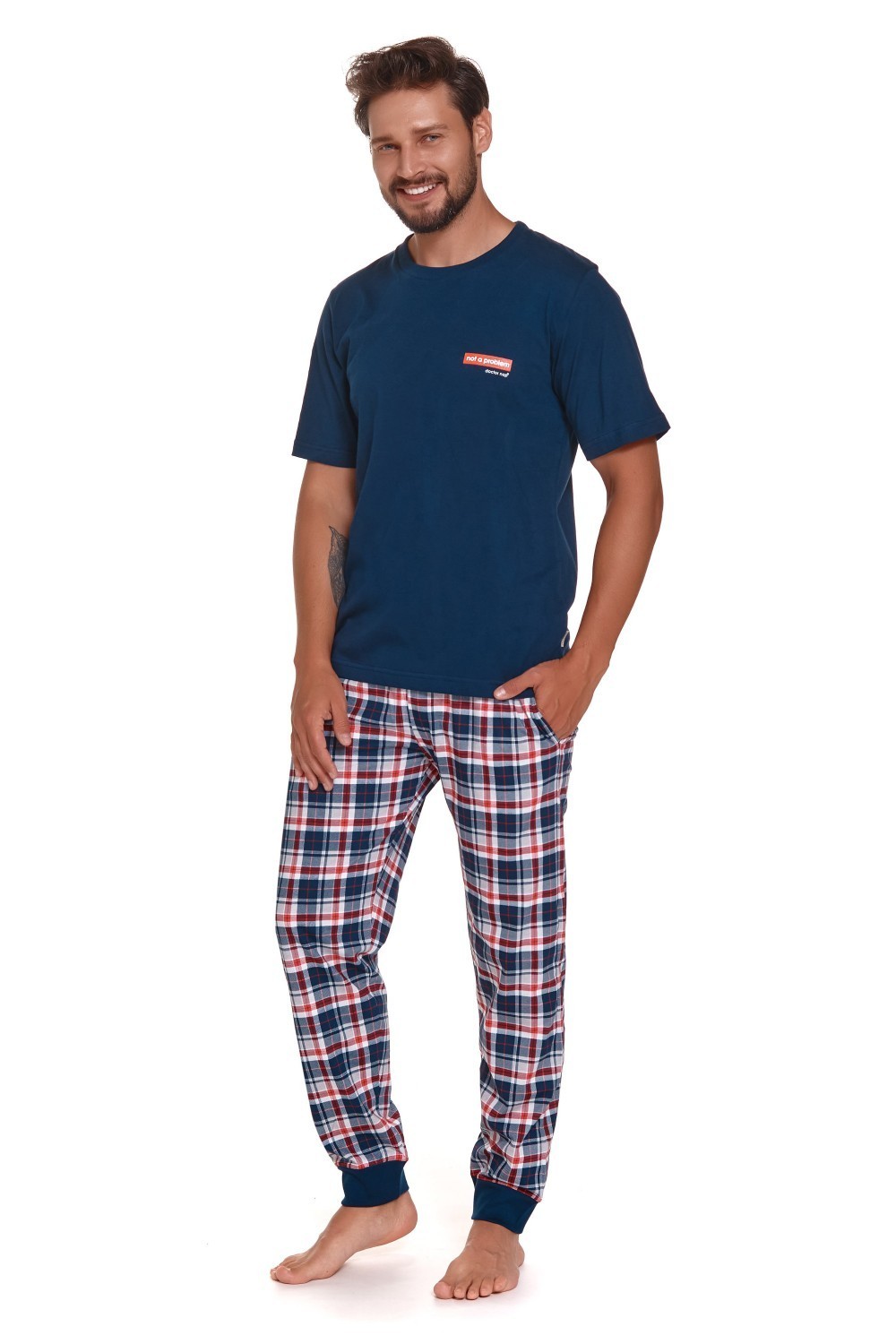 

Пижама мужская Doctor Nap PMB 4331 RedBlue размер M