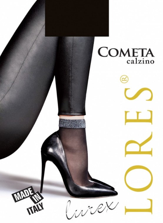 

Носки Lores Cometa Lurex OneSize Черные