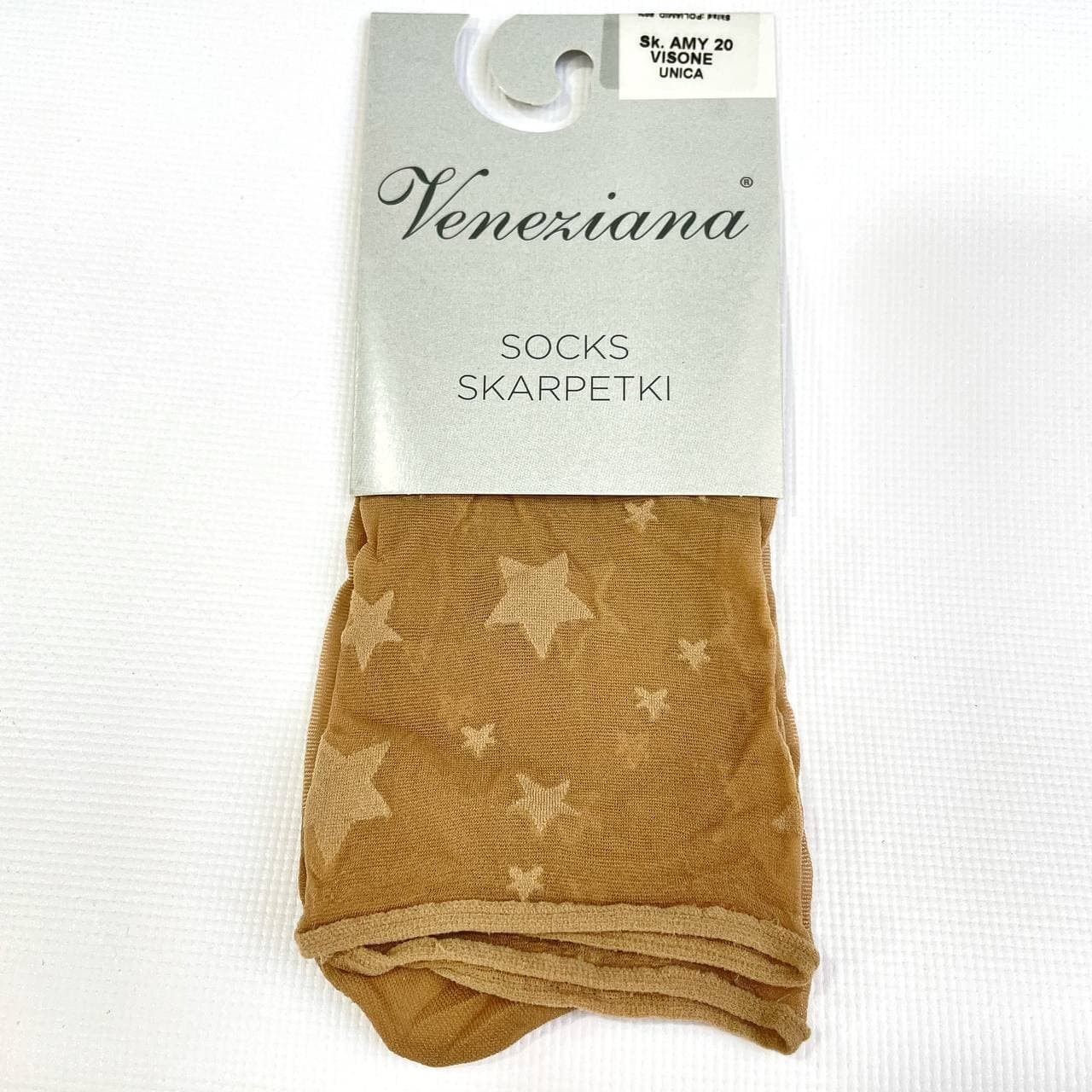 

Носки Veneziana Amy 20 den OneSize Натуральные