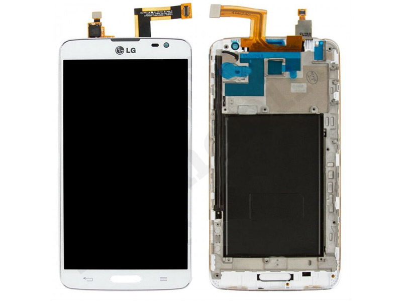 

Дисплей для LG D680 G Pro Lite / D682 G Pro Lite Dual с сенсором белый и рамкой