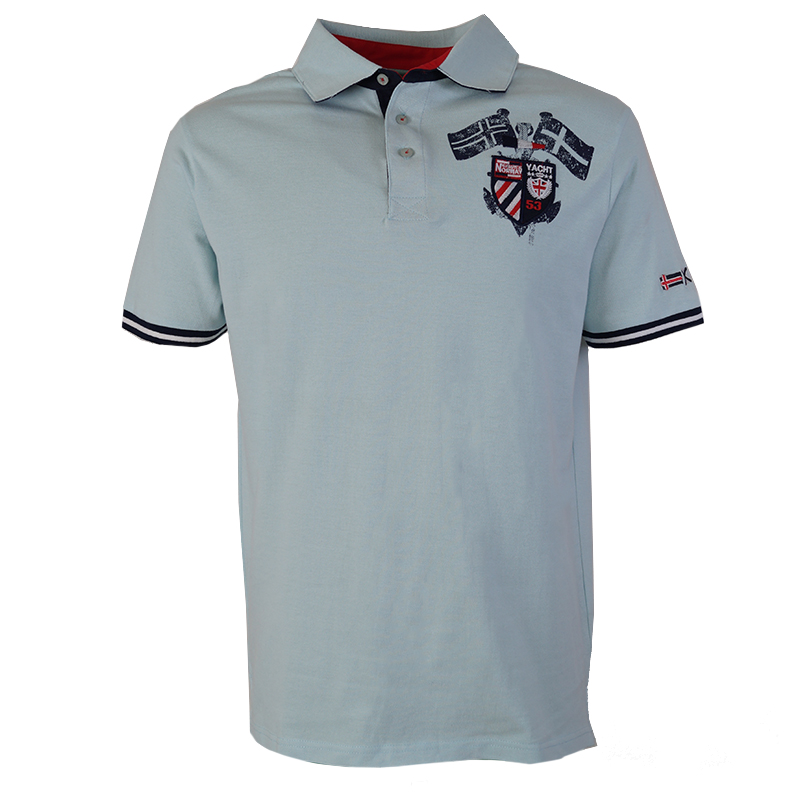 

Футболка мужская Geographical Norway голубая SQ259-400, Футболка мужская Geographical Norway голубая SQ259-400 (L)