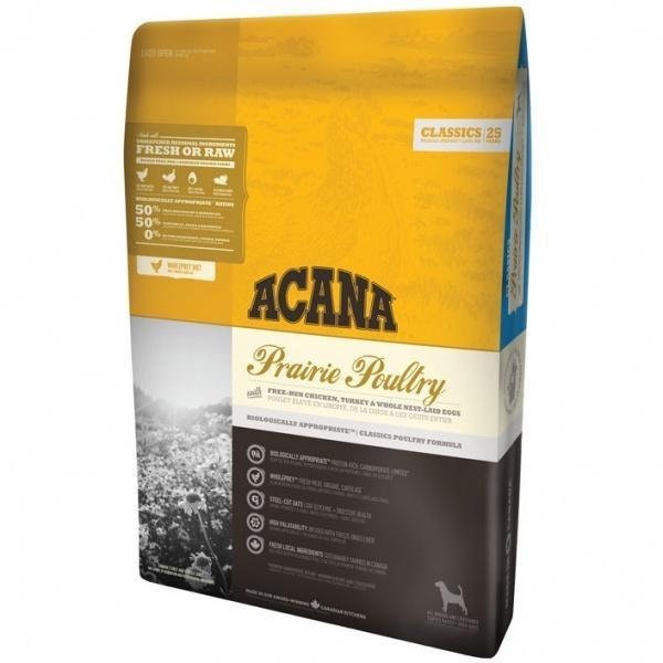 

Сухой корм ACANA Акана Prairie Poultry для собак всех пород и возрастов цыпленок и индейка 17 кг