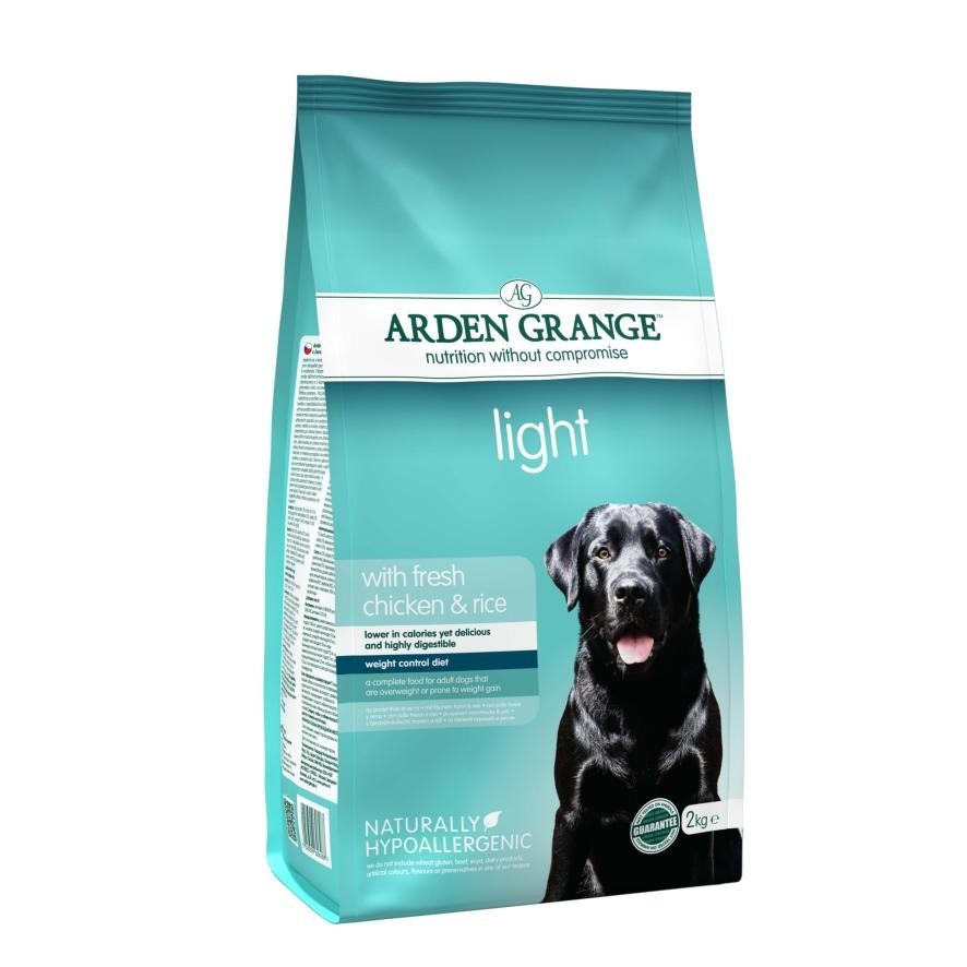 

Сухой корм Arden Grange Adult Dog Light (Арден Грендж Эдалт Лайт) для взрослых собак низкокалорийный (курица и рис) 2 кг