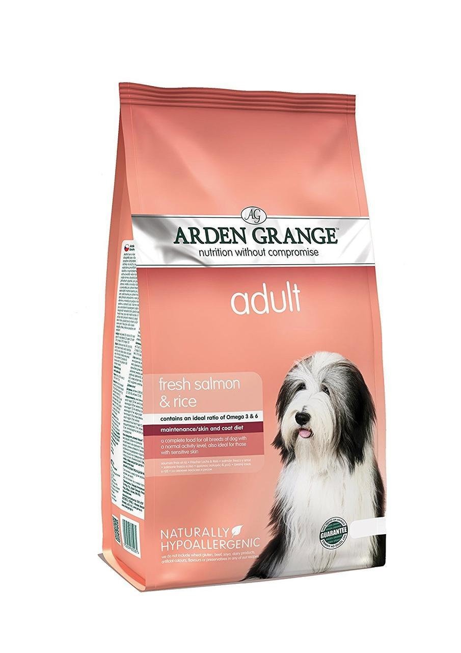 

Сухой корм Arden Grange Adult Salmon and Rice (Арден Грендж Эдалт) для взрослых собак всех пород (лосось и рис) 12 кг