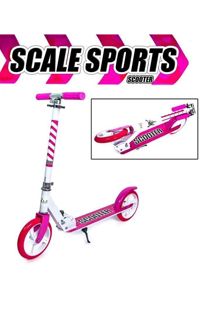 

Двоколісний самокат SCALE SPORTS рожевий (SKT000531224)