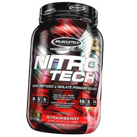 

Nitro-Tech Performance Series Muscle Tech 907г Клубника (29098002)
