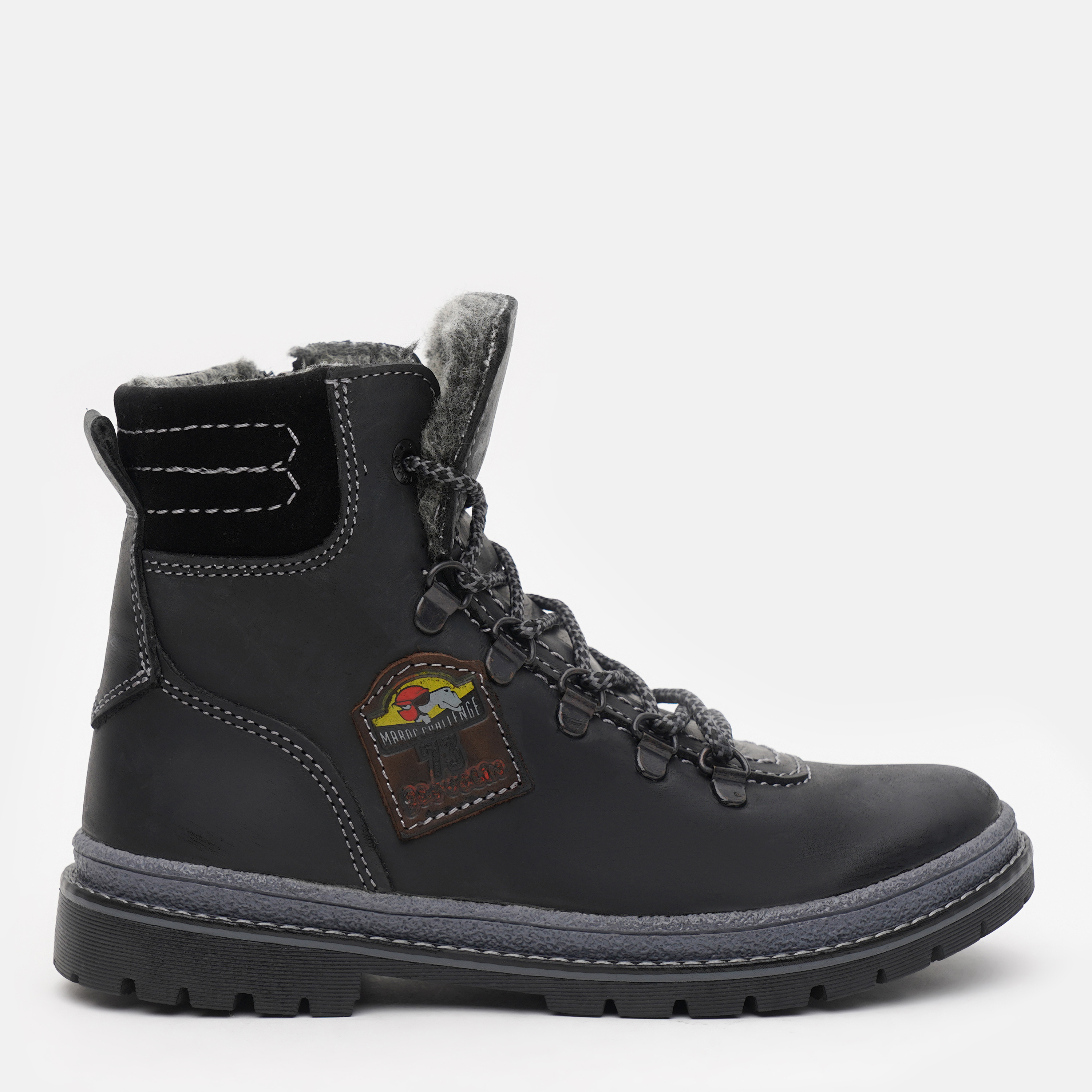 

Ботинки кожаные Nivas R2093-4 35 Черные