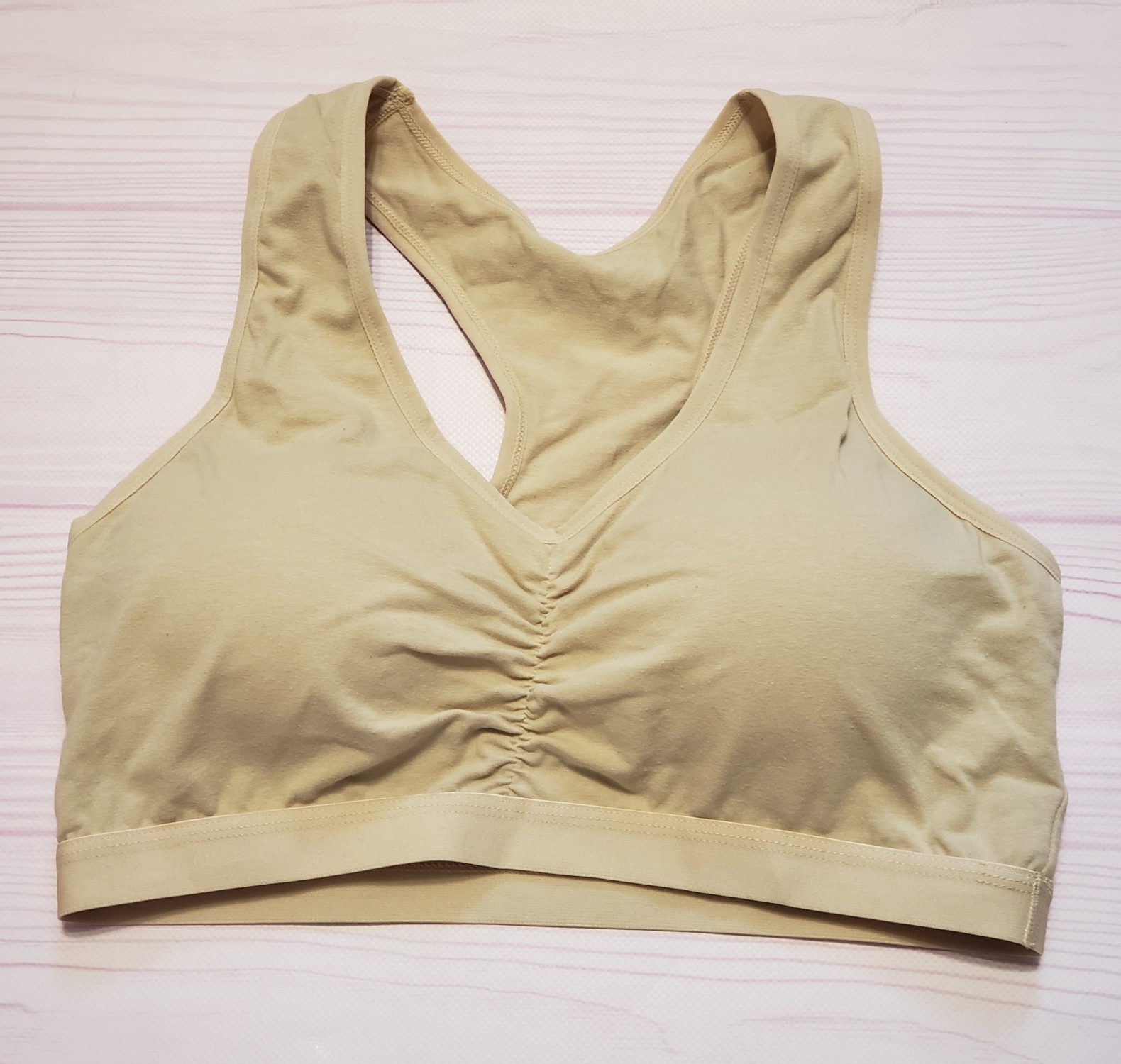 

Бюстгалтер tmelia lingerie для спорта D/E бежевый 6108