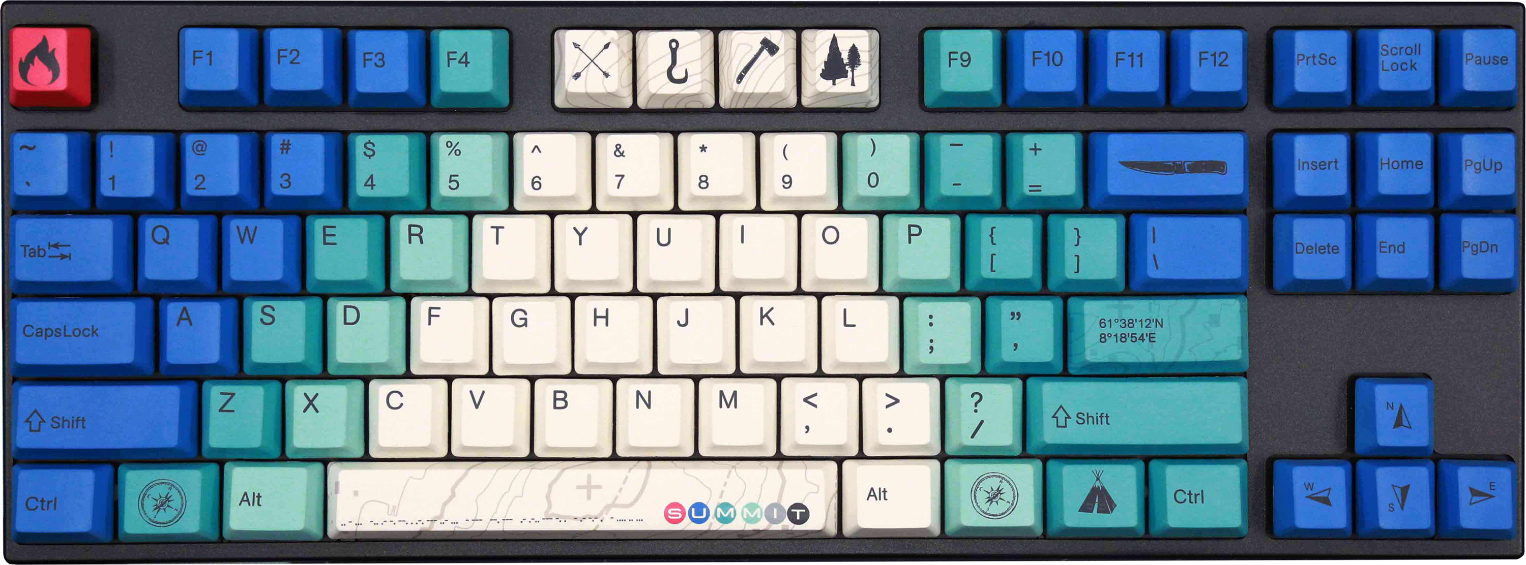 

Клавіатура дротова Varmilo MA87M V2 Summit R2 EC V2 Rose USB