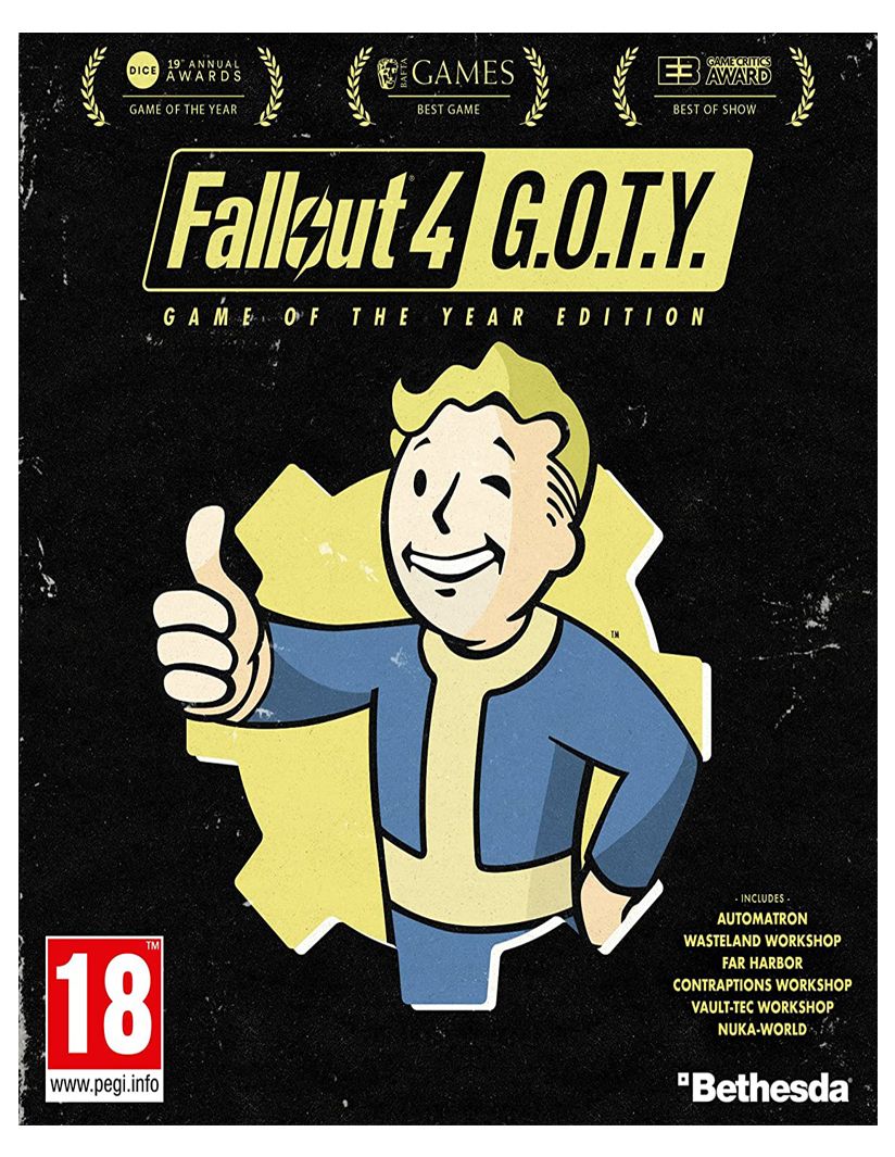 Игра Fallout 4 GOTY для ПК (Ключ активации Steam)