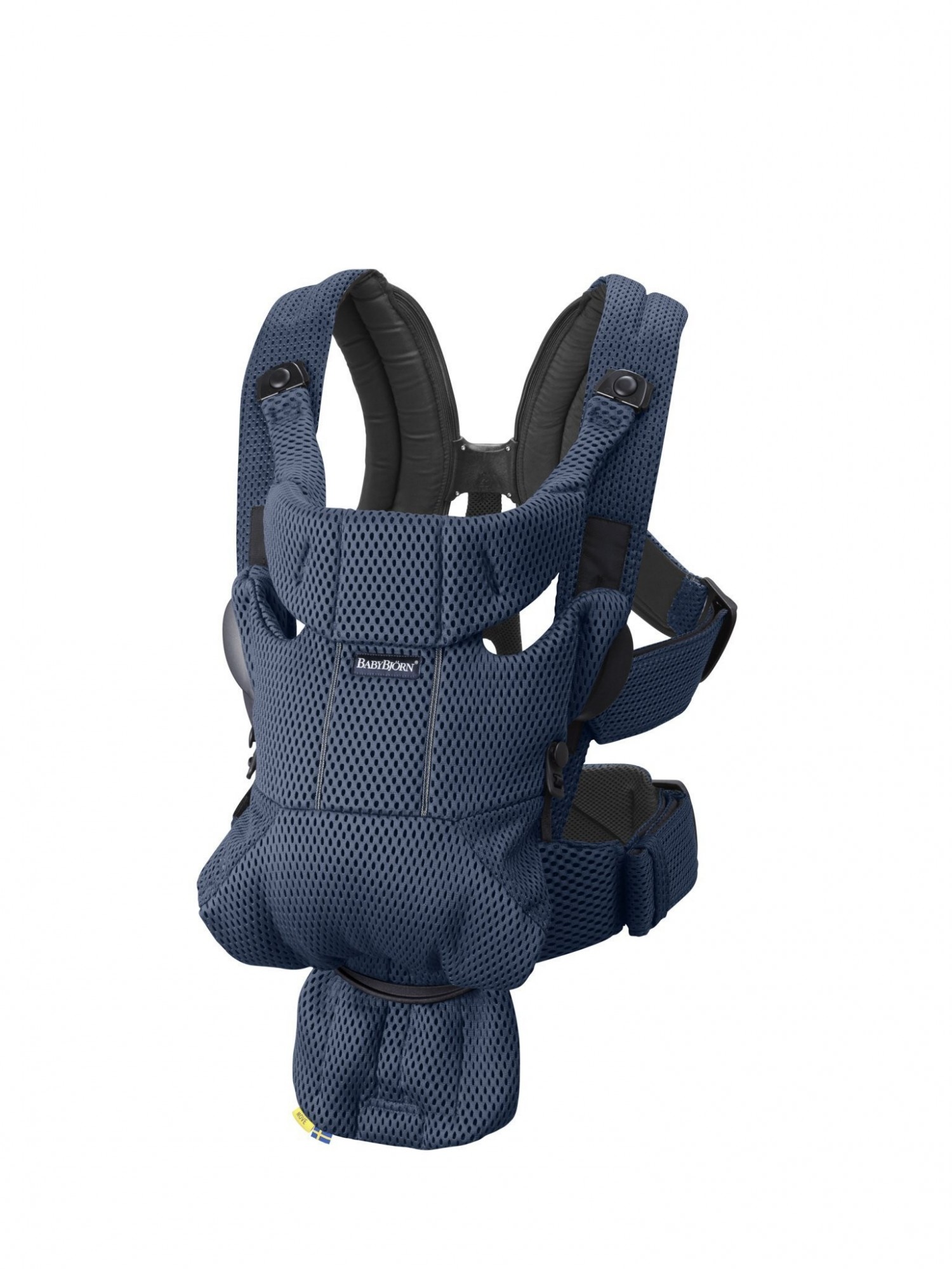 

Кенгуру-переноска BabyBjorn Move 3D Mesh Navy Blue, 7317680990082