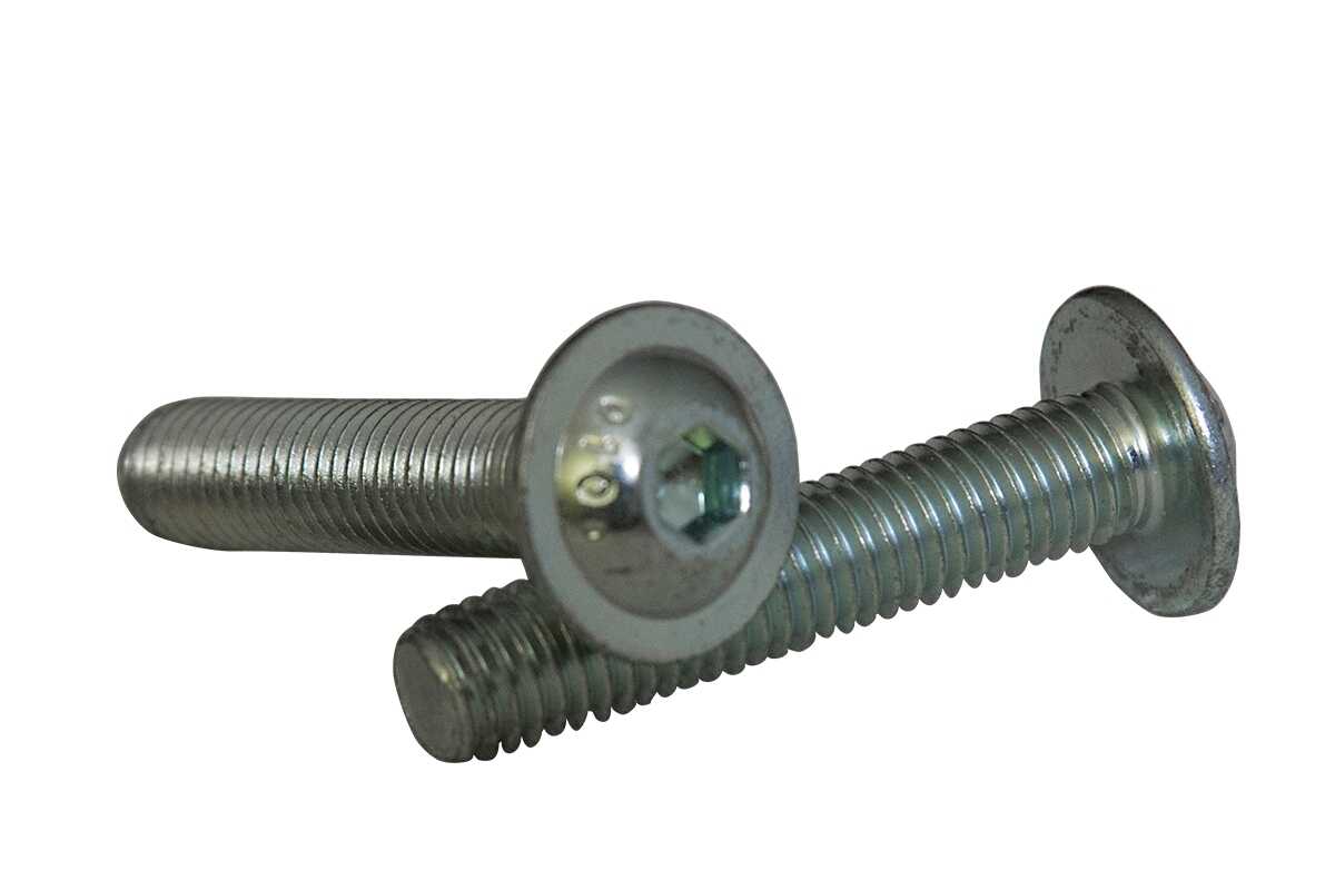 

Болт ISO 7380-2 M3x6 10,9 цинк, 500 шт.