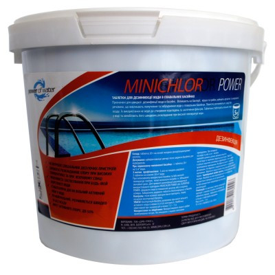 

Хлор шоковый 5 кг в таблетках Power of Water Mini Chlor