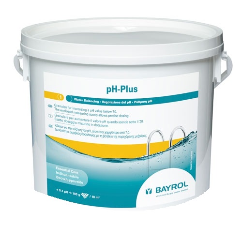 

Средство для ухода за водой в бассейне рН-плюс (pH-plus), 5 кг в гранулах Bayrol Германия