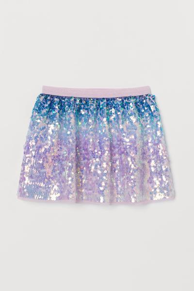 

Юбка с пайетками H&M 92 (90/50) Сиреневый/Ombre
