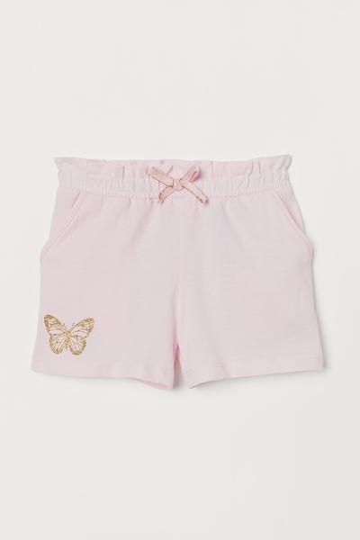 

Трикотажные шорты H&M 104 (110/50) Розовый/Бабочка
