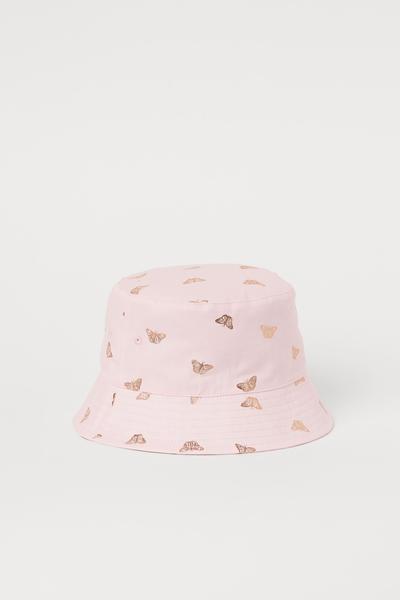 

Панама с рисунком H&M 122/128 (52-53) Бледно-розовый/Бабочки