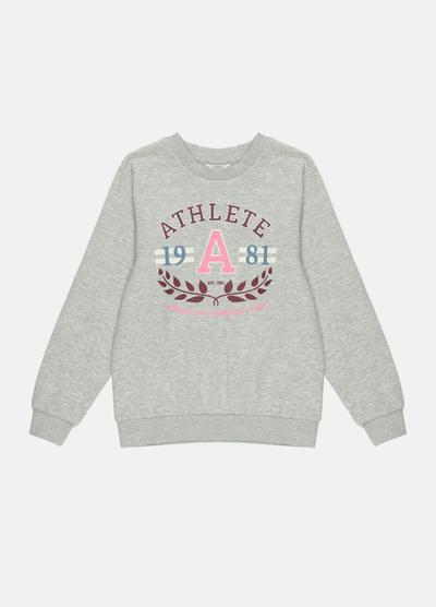 

Свитшот с принтом H&M 92 (90/52) Серый