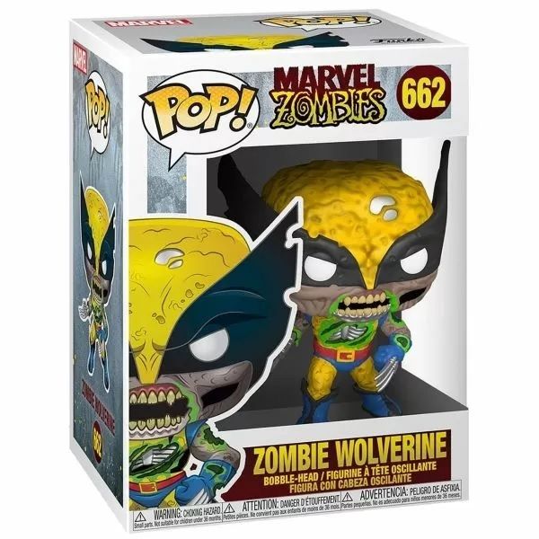 

Funko Коллекционная фигурка Funko POP! Bobble Marvel Marvel Zombies Wolverine (GW) (Exc) 36648