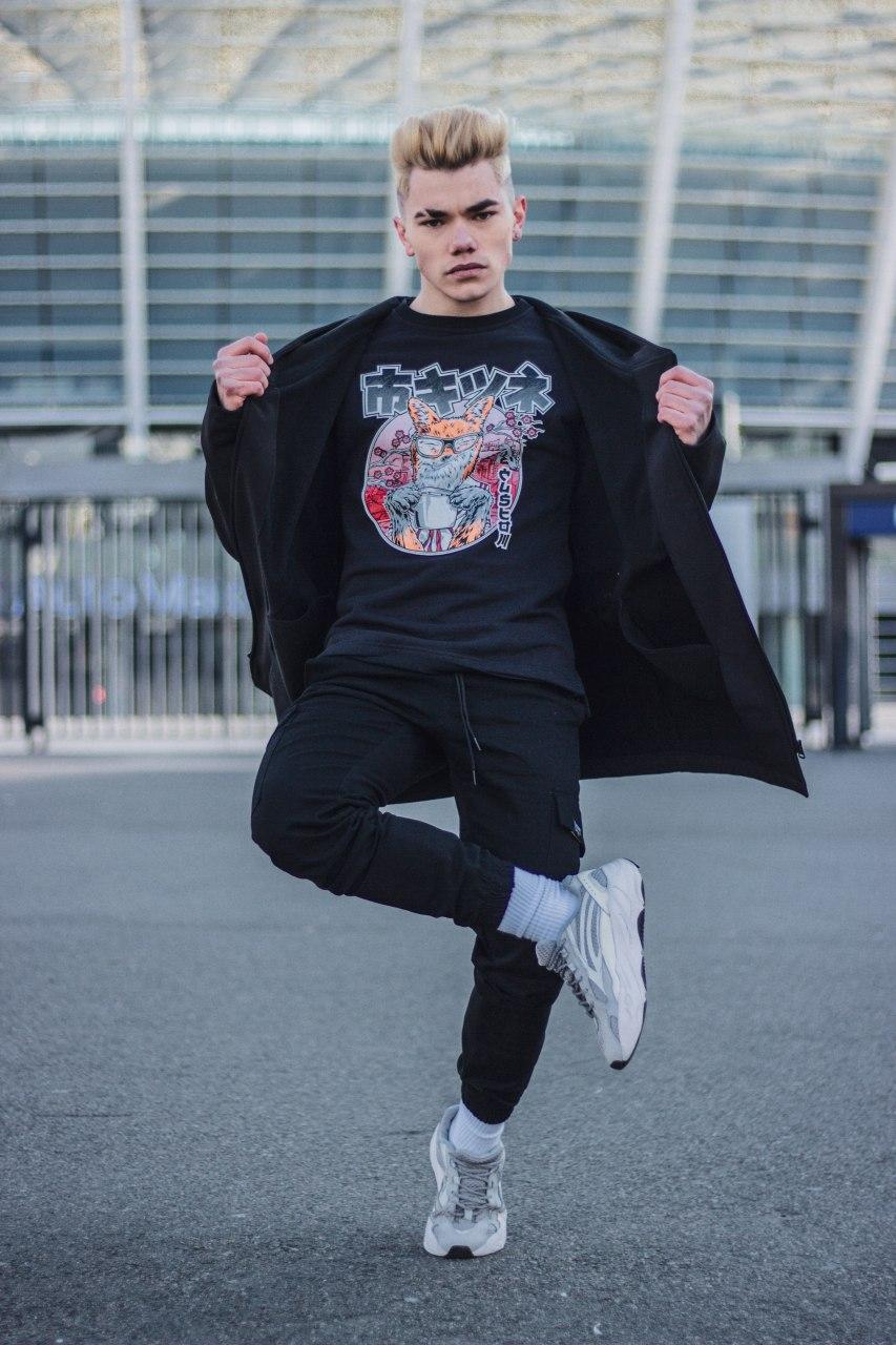 

Свитшот Custom Wear Kitsune Black XL