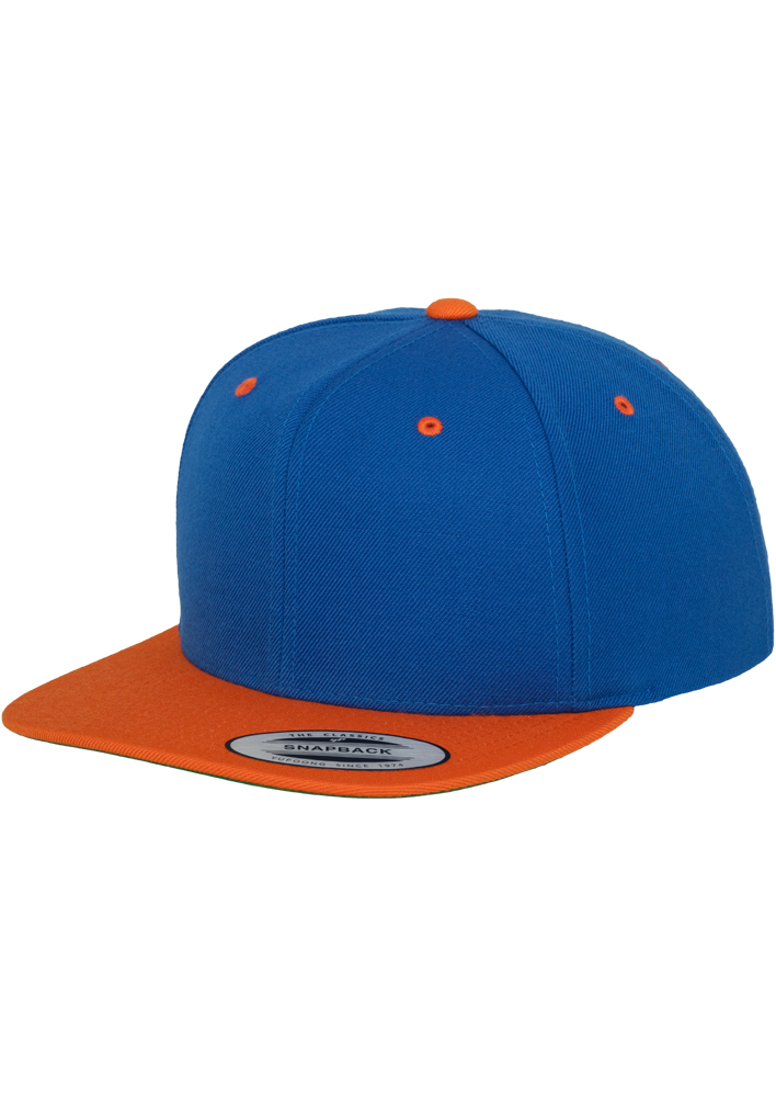 

Кепка Classic Snapback Flexfit универсальная сине-оранжевая, Кепка Classic Snapback Flexfit универсальная сине-оранжевая One Size