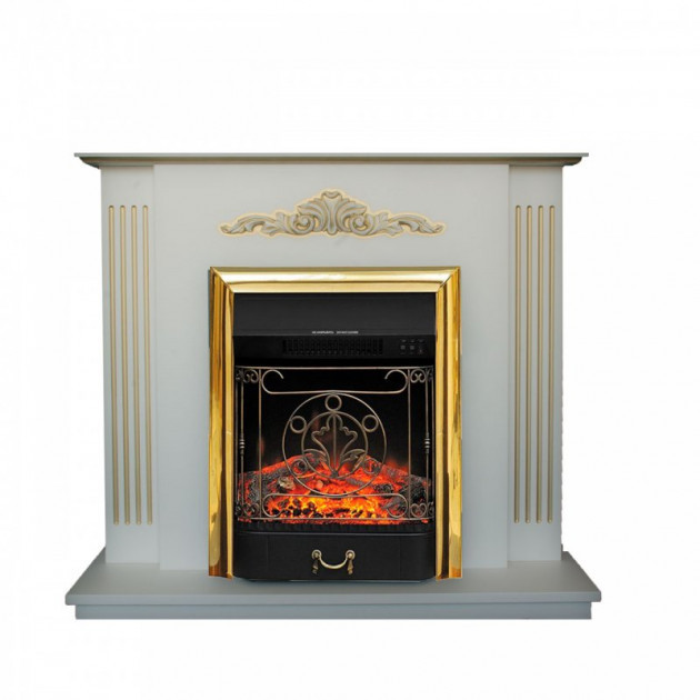 

Каминокомплект IDaMebel Catarina Gold