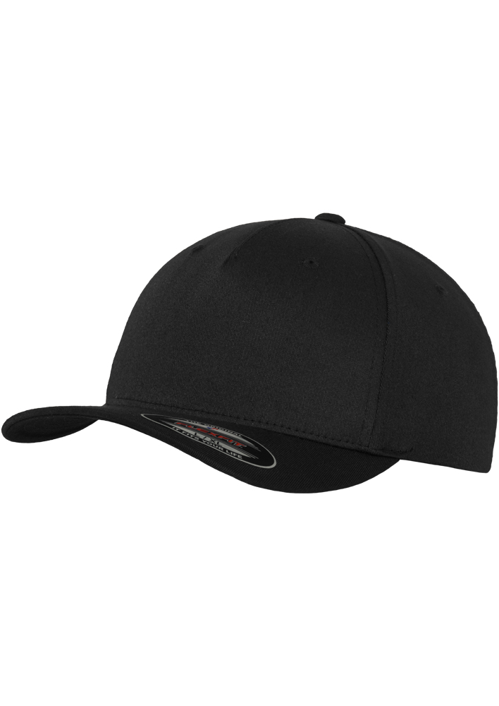 

Кепка бейсболка Flexfit full cap черная без центрального шва S-M (54-57 см)
