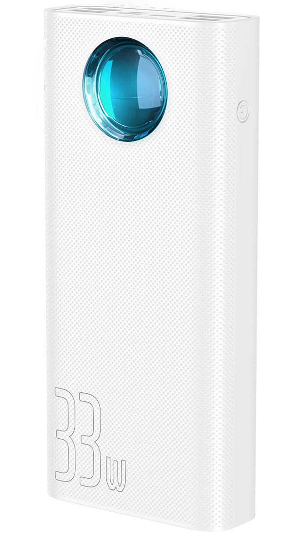 

УМБ Baseus Amblight 30000mAh 33W с технологией QC3.0+PD3.0 Белый