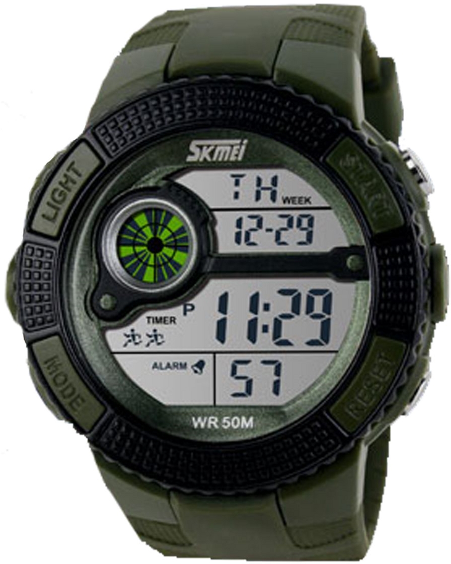 

Мужские часы Skmei 1027 Army Green BOX