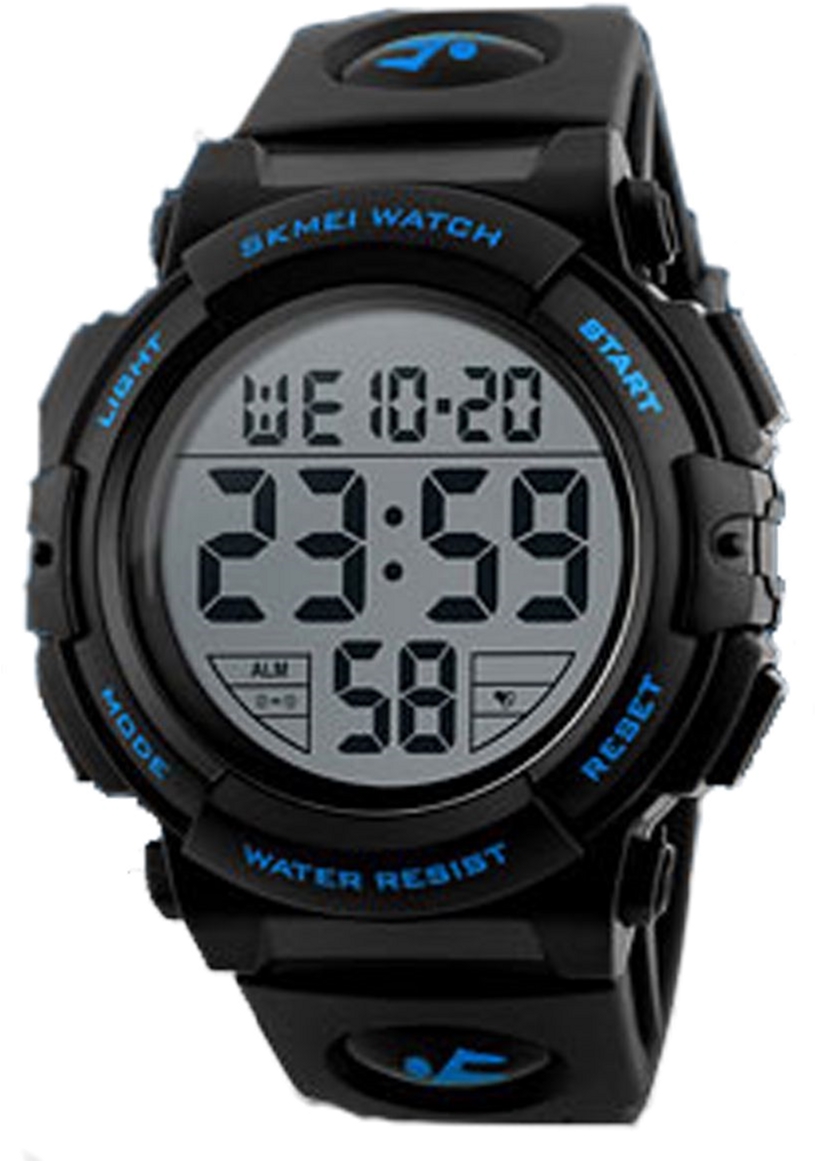 

Мужские часы Skmei 1258 BK-Blue Big Size BOX
