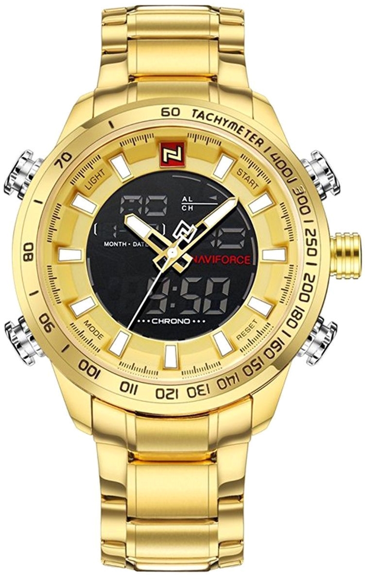 

Мужские часы NaviForce King Gold GG-NF9093
