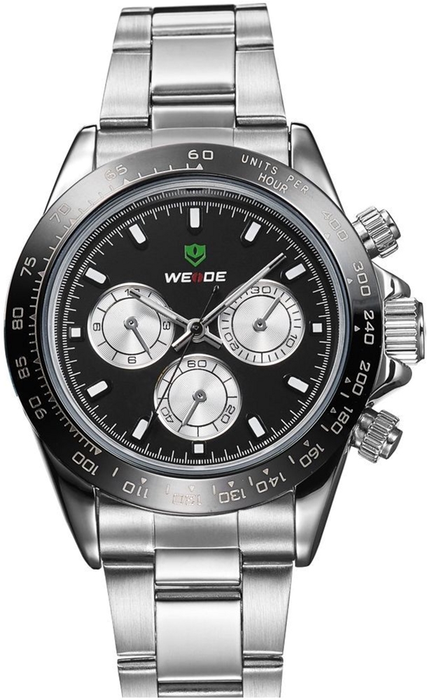 

Мужские часы Weide Black WH3309-1C SS (WH3309-1C)