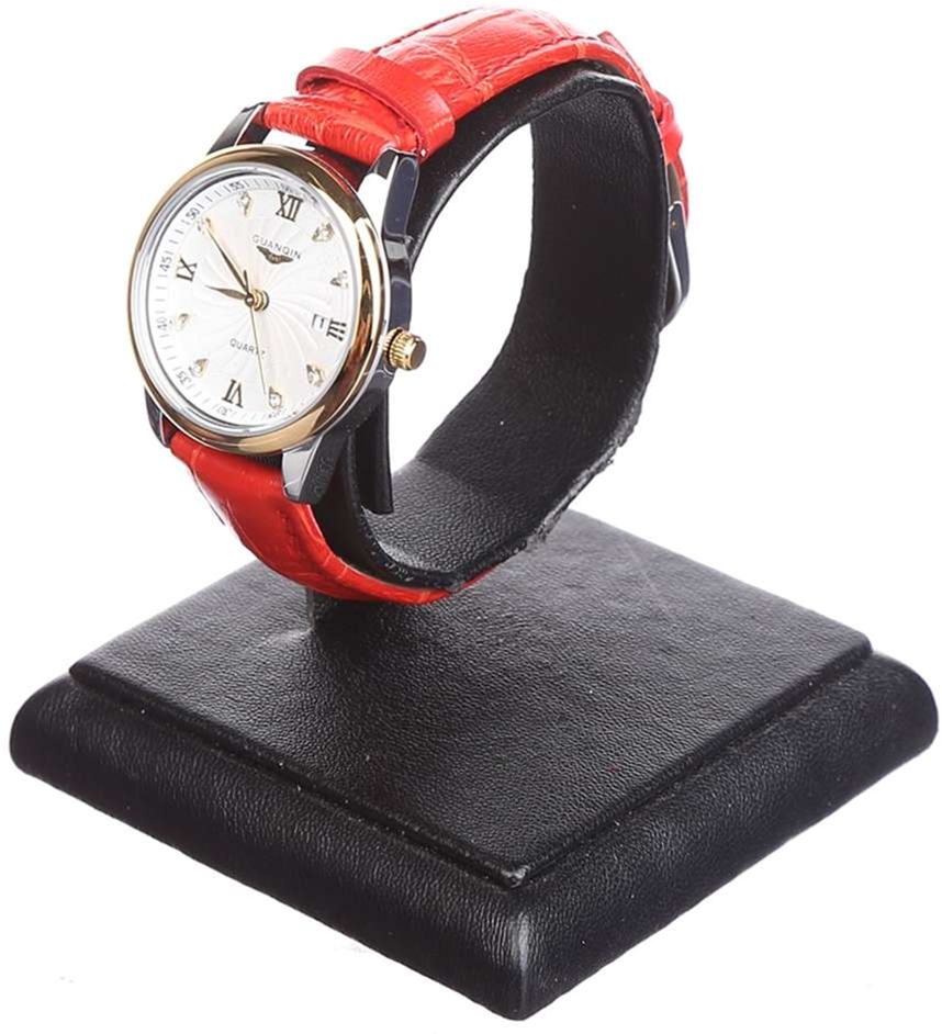 

Женские часы Guanqin Gold-White-Red GQ80007-1A CL (GQ80007-1AGWR)