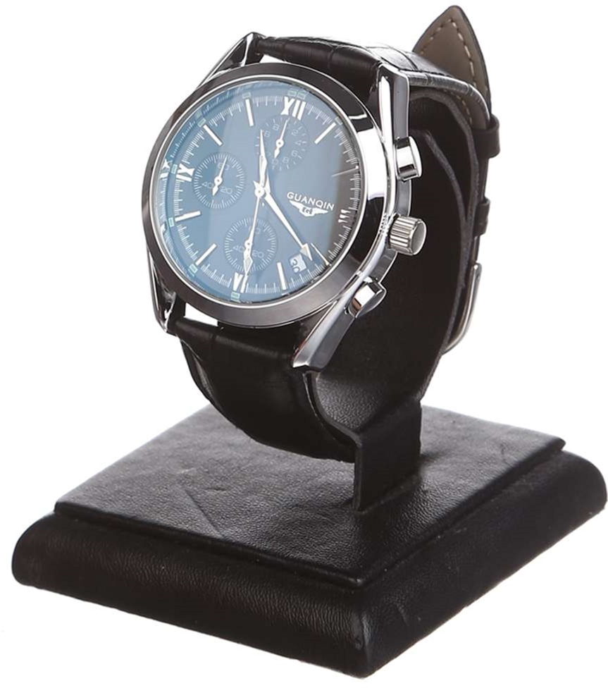 

Мужские часы Guanqin Silver-Black-Black 19097-1A CL (GS19097-1ASBB)