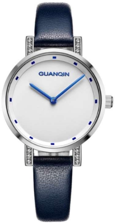 

Женские часы Guanqin Silver-White-Blue GS19111 CL