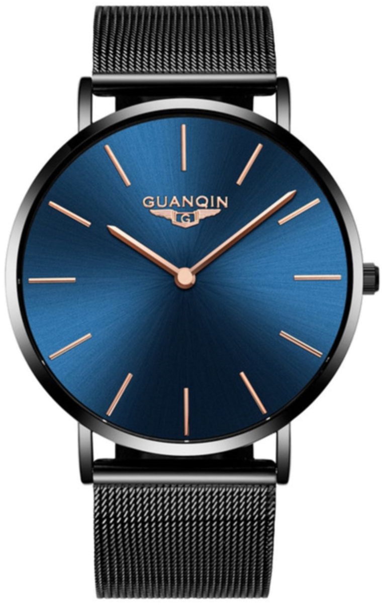 

Мужские часы Guanqin Black-Blue-Black GS19081 CS
