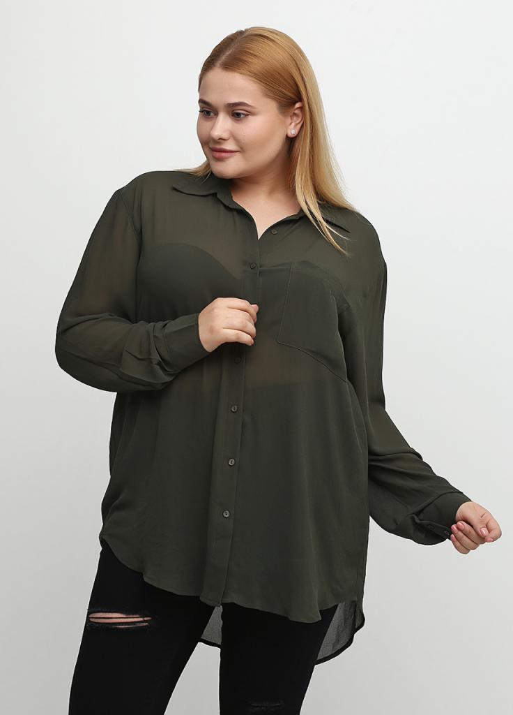 

Женская блузка Glamorous 24706  Хаки, Женская блузка Glamorous 24706 L Хаки