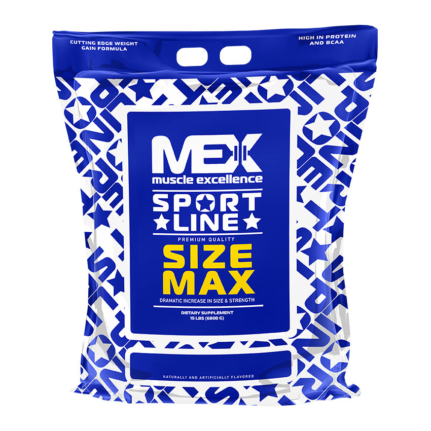 

Гейнер MEX Size Max 6800 г Ваниль (496f17)
